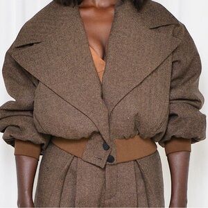 The Kemist Harrow Wool Reversible Bomber Jacket